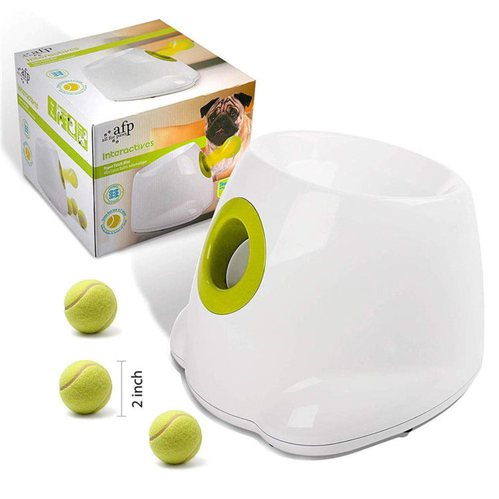 Enhance Your Dog's Playtime with the Automatic Interactive Ball Launcher