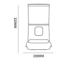 Revolutionize Your Pet Feeding Routine with the Smart Automatic Feeder