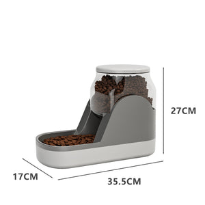 Elevate Your Pet's Hydration and Nutrition with Our Automatic Water Fountain and Food Dispenser