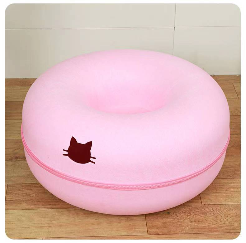 Pamper Your Pet with the Ultimate Comfort: Pet Comfortable Round Tunnel Sleeping Bed