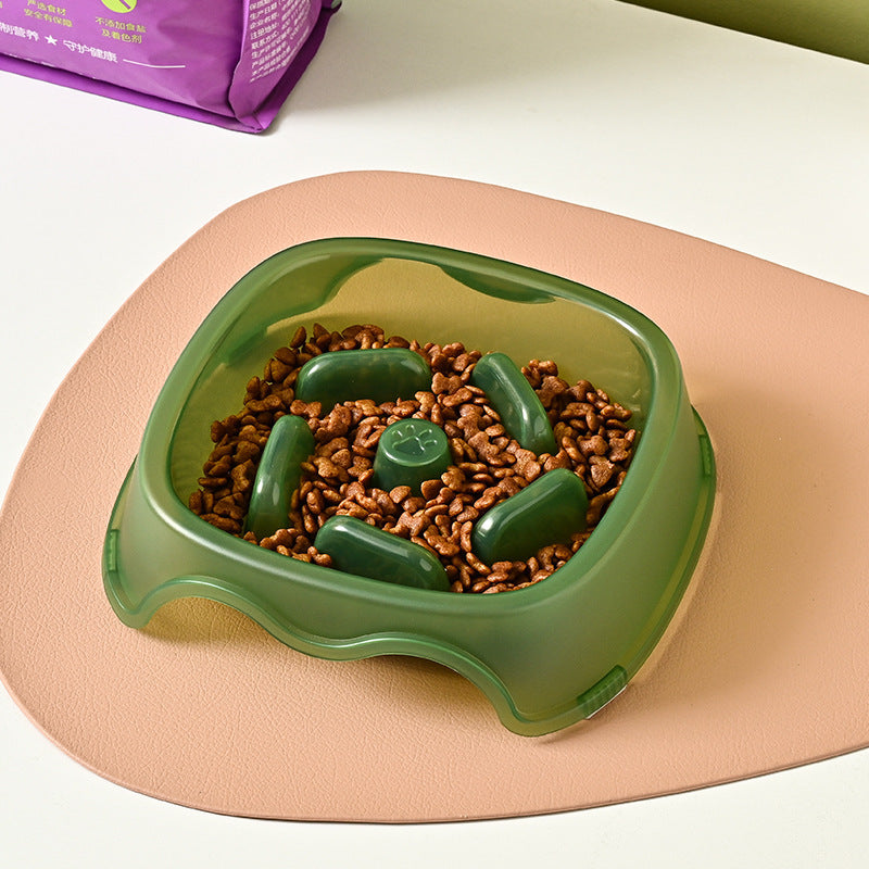 Pet Slow Feeding Anti Choking Water Bowl System
