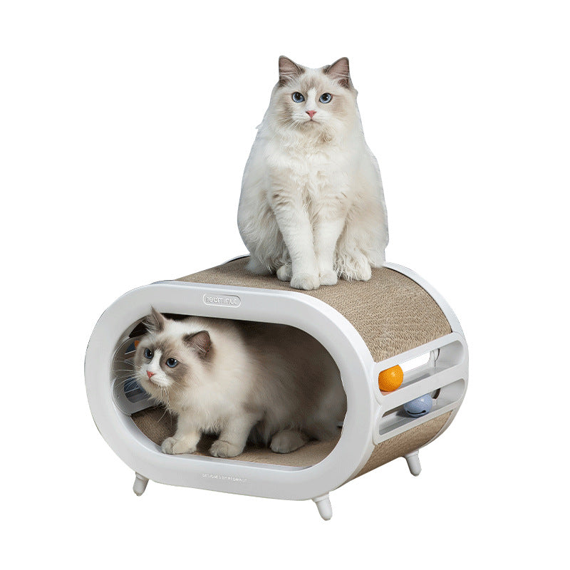 Pet Scratching Board Villa Chamfer Play Toy