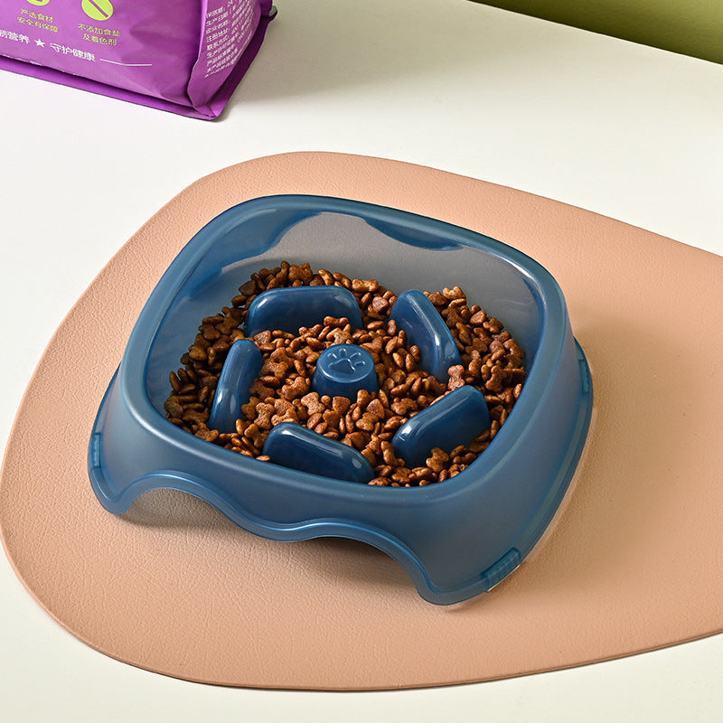 Pet Slow Feeding Anti Choking Water Bowl System