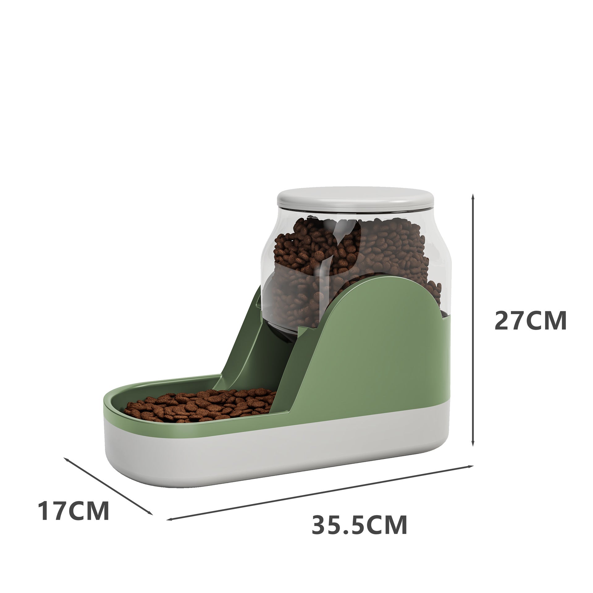 Pet Automatic Water Fountain And Food Dispenser System