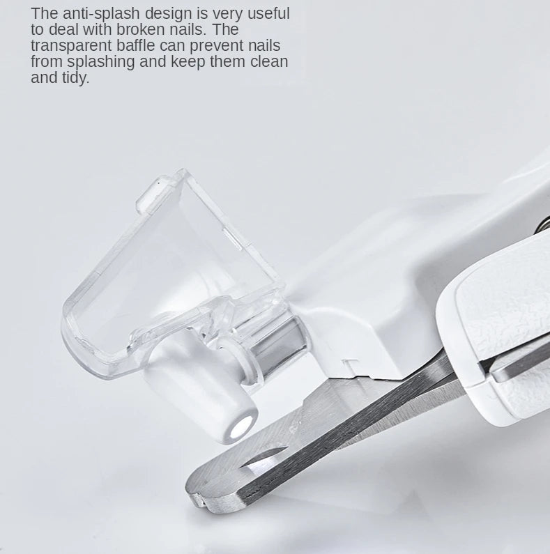 Pet Professional Nail Clipper Scissors LED Light Trimmer