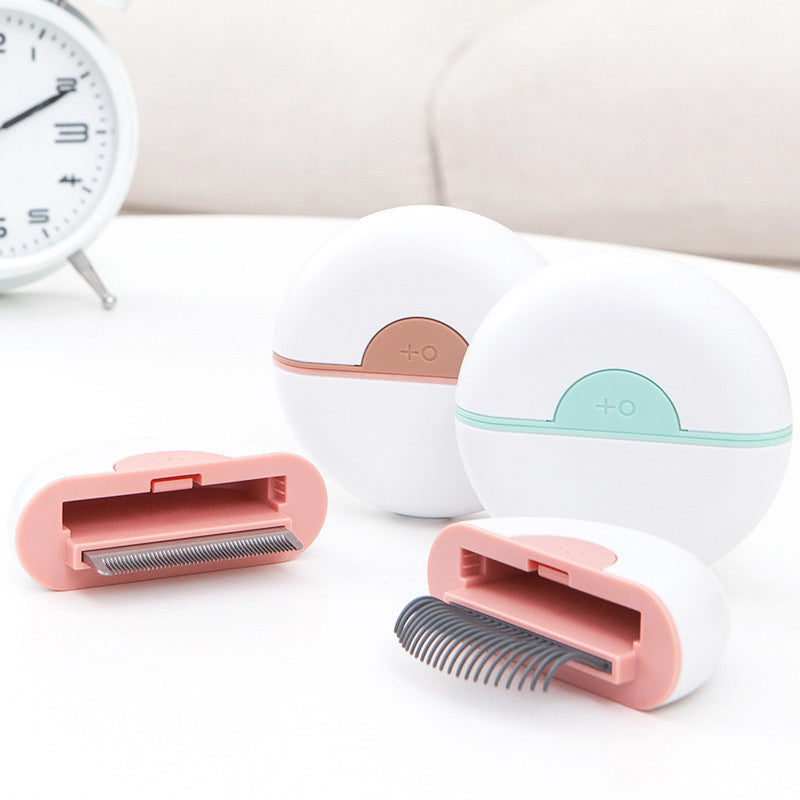 Pet Steel Grooming Comb And Brush Hair Removal Tool