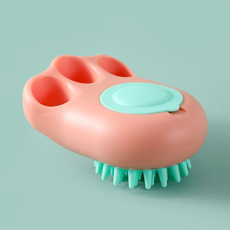 Pet Bath Massage Brush Claw Cleaning Grooming Tool