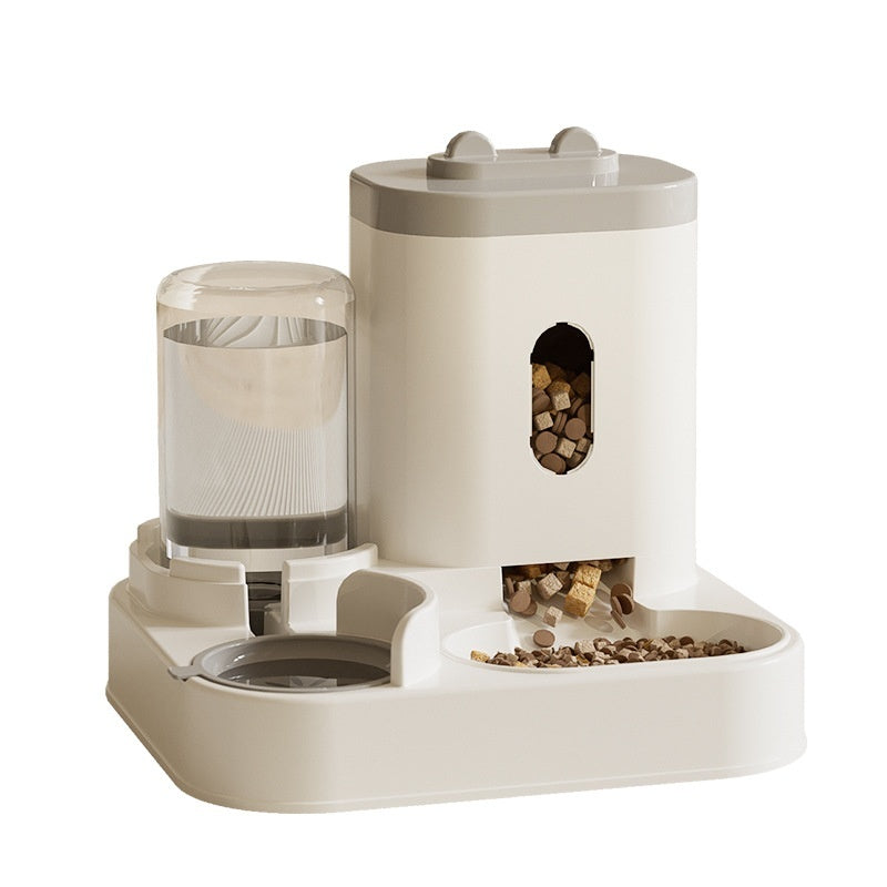 Pet Automatic Feeding And Water Dispenser Bowl System