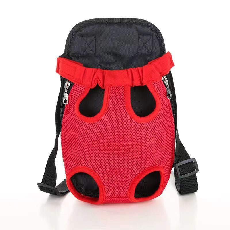Portable Pet Carrier Backpack Breathable Adjustable Travel Bag