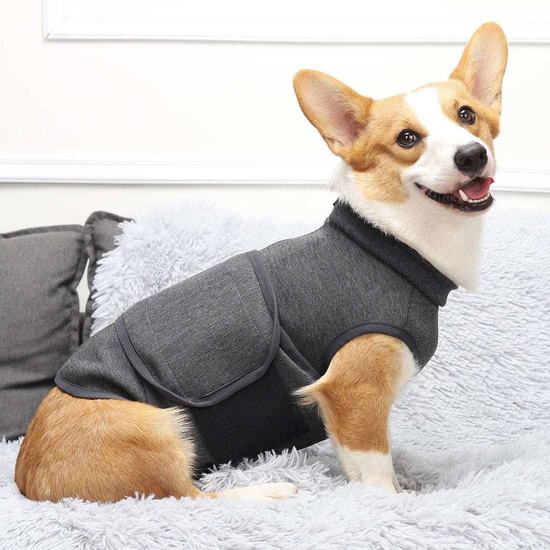 Pet Emotional Comfort Cotton Double Jacket Apparel