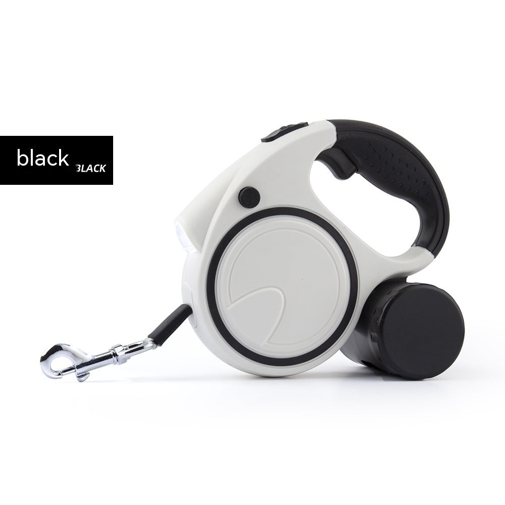 Pet Automatic Retractable LED Flashlight Leash