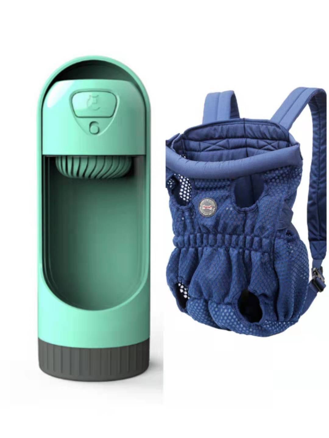 Portable Pet Carrier Backpack Breathable Mesh Shoulder Bag