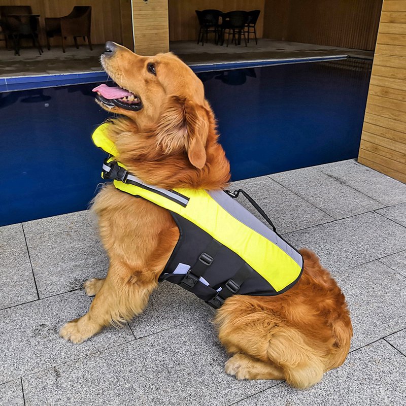 Pet Reflective Nylon Airbag Life Jacket Safety Apparel