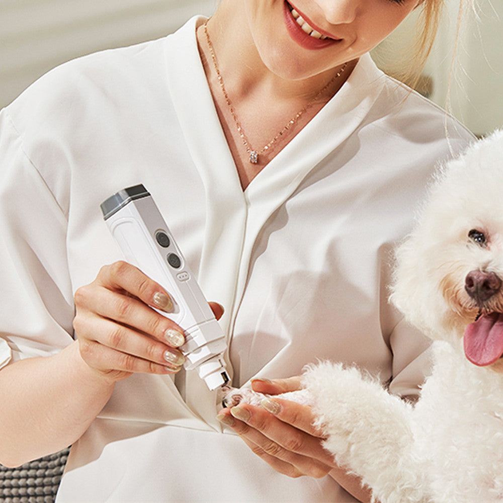 Pet Double Lamp High Power Automatic Nail Trimmer Tool