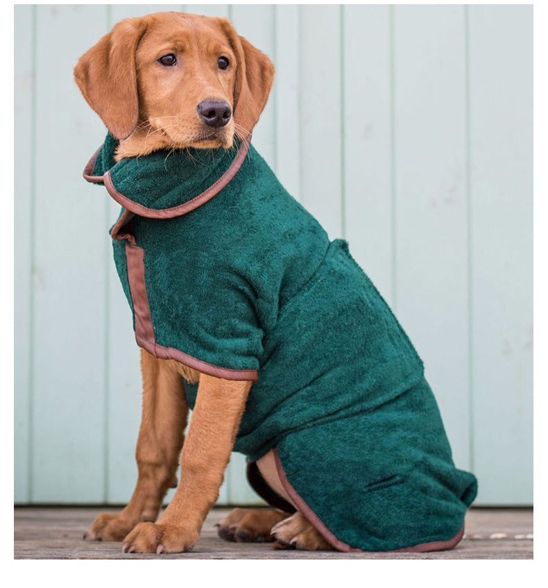 Pet Quick Dry Absorbent Bath Towel Clothes