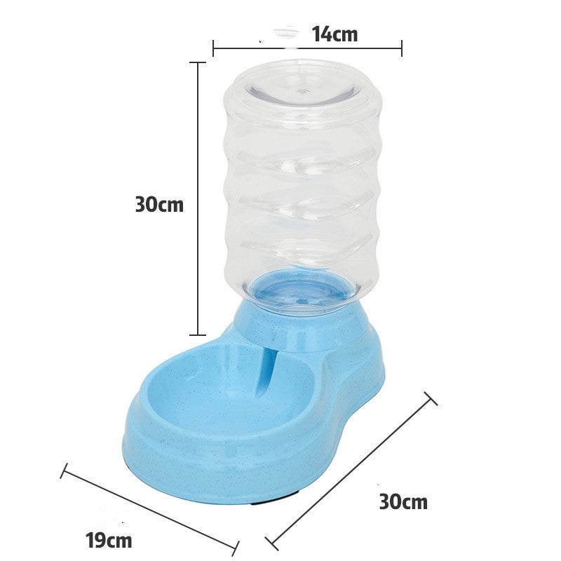 Pet Bubble Ball Automatic Feeder And Water Fountain 1.8L
