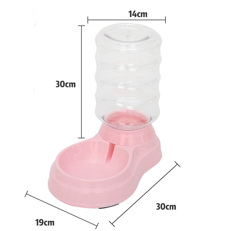 Pet Bubble Ball Automatic Feeder And Water Fountain 1.8L