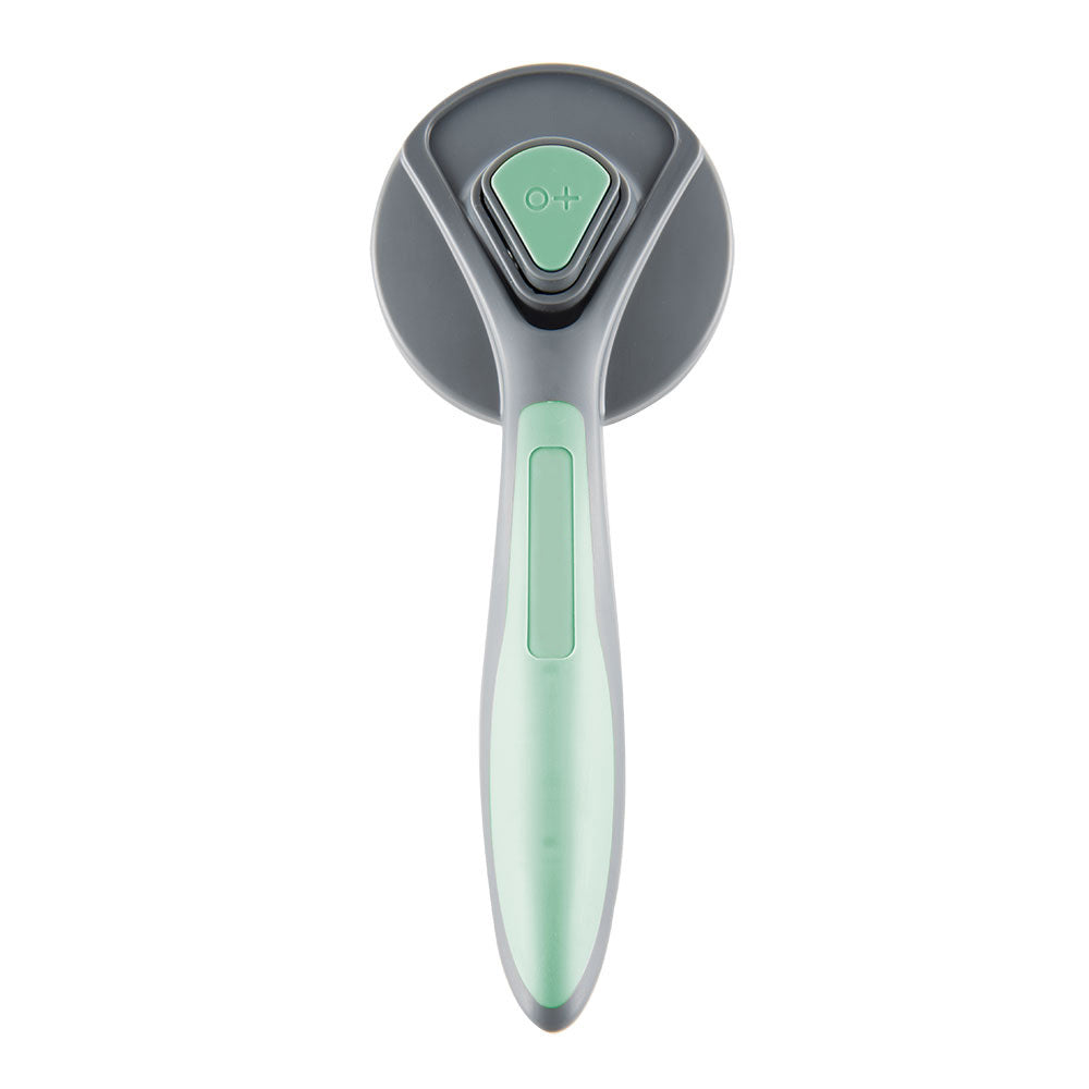 Pet Slicker Grooming Brush For Hair Shedding Easy Clean Tool
