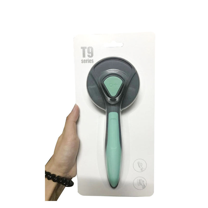 Pet Slicker Grooming Brush For Hair Shedding Easy Clean Tool