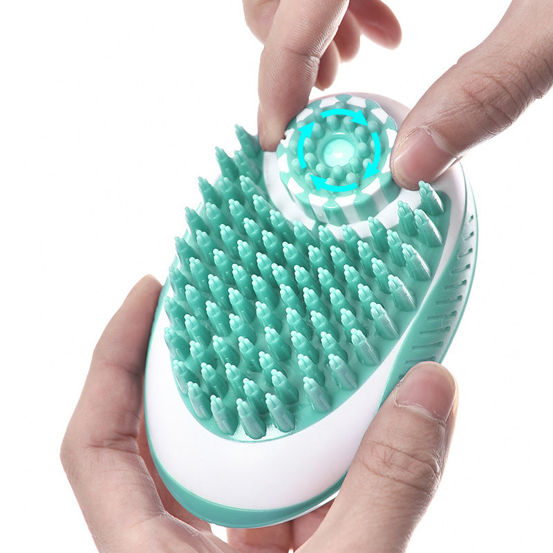 Pet Bath Massage Brush Hair Removal Grooming Tool Pet Supplies