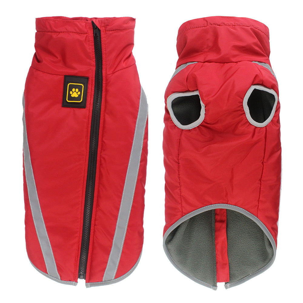 Pet Reflective Padded Warm Winter Jacket Apparel