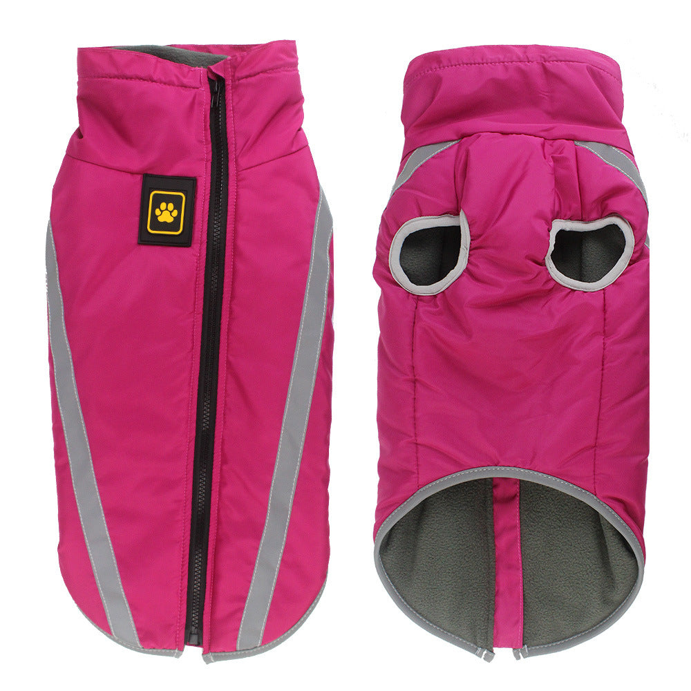Pet Reflective Padded Warm Winter Jacket Apparel