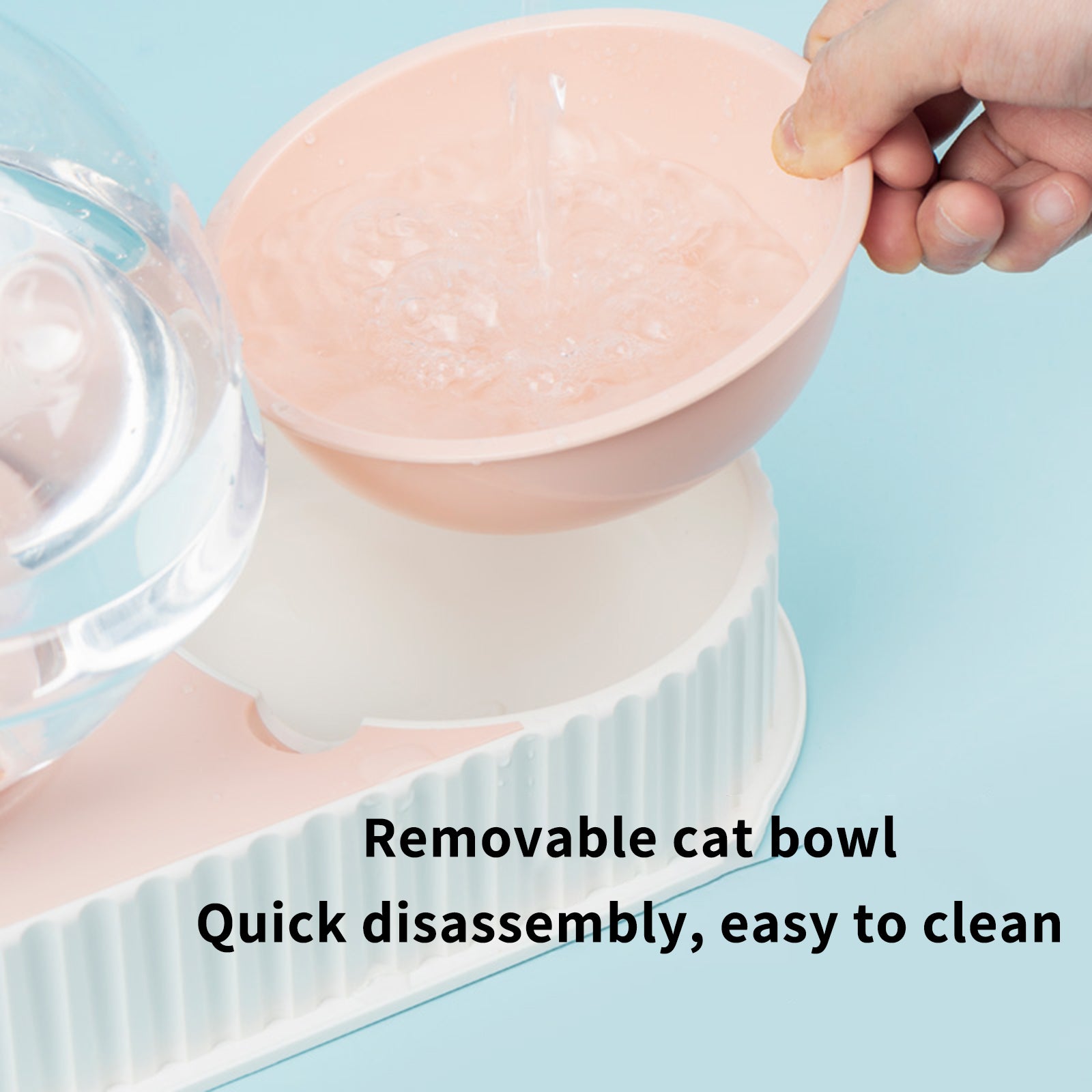 Pet Automatic Feeding And Drinking Bowl System