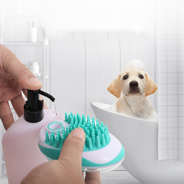 Pet Bath Massage Brush Hair Removal Grooming Tool Pet Supplies