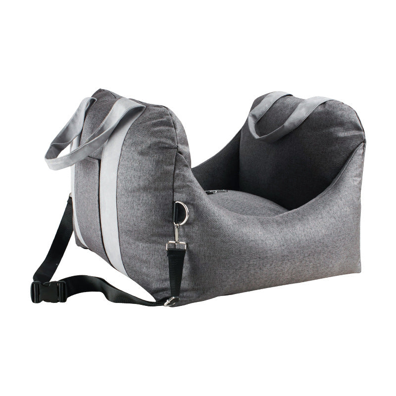 Portable Pet Car Seat Waterproof Safety Travel Carrier Basket