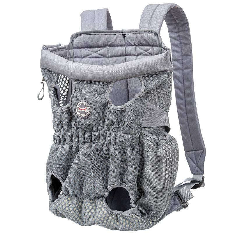 Portable Pet Carrier Backpack Breathable Mesh Shoulder Bag