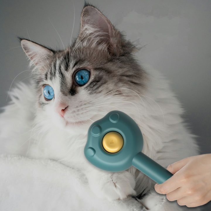 Pet Self-Cleaning Grooming Comb Hair Removal Cleaning Tool