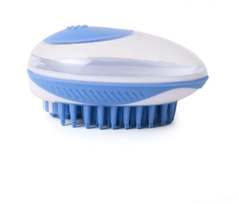 Pet Bath Massage Brush Gentle Cleaning Grooming Tool