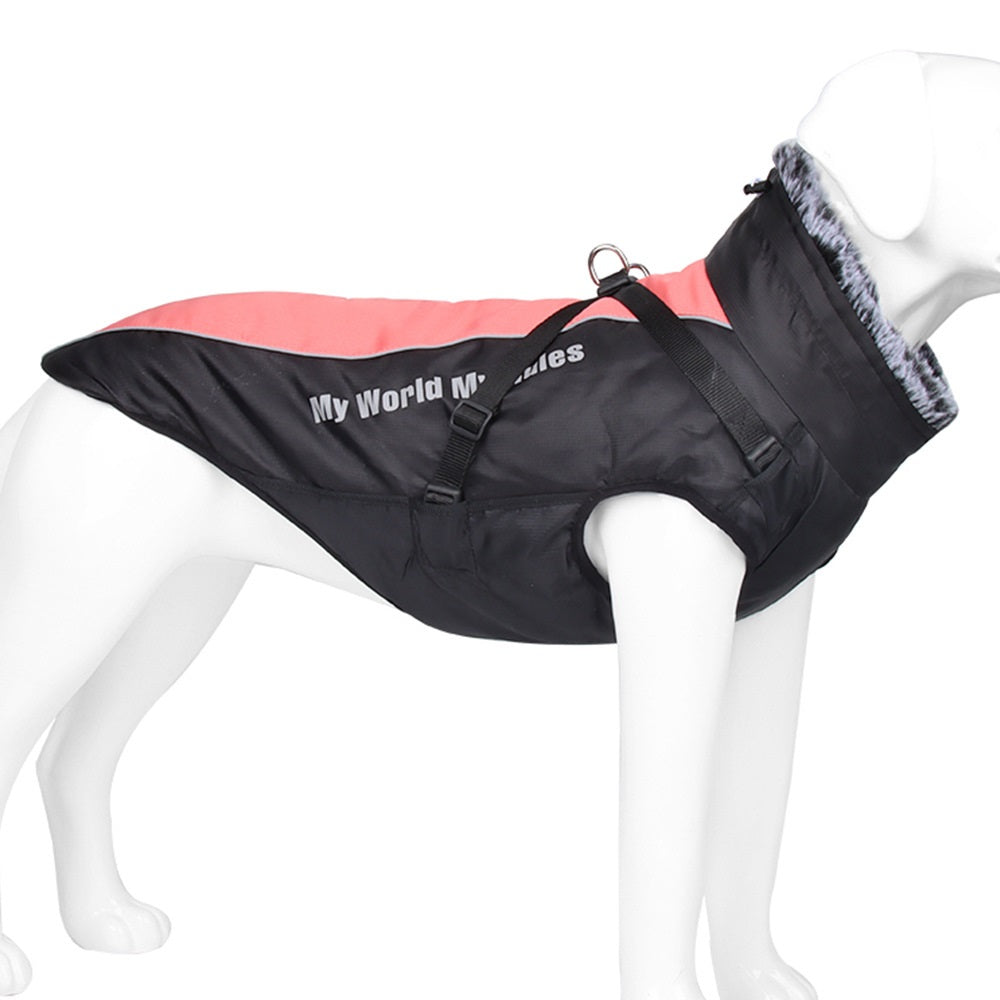 Pet Warm Waterproof Reflective Shell Jacket Apparel