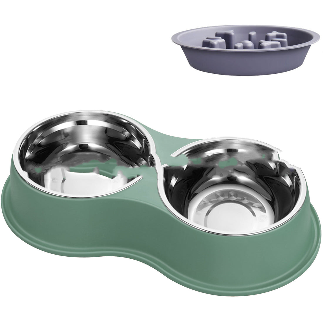 Pet Removable Slow Feeding Bowl System
