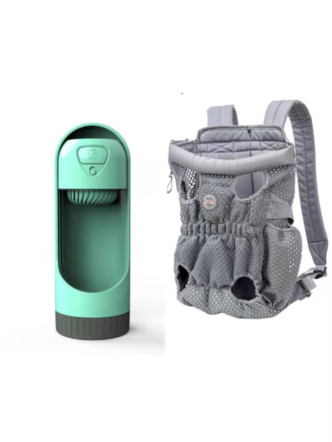 Portable Pet Carrier Backpack Breathable Mesh Shoulder Bag