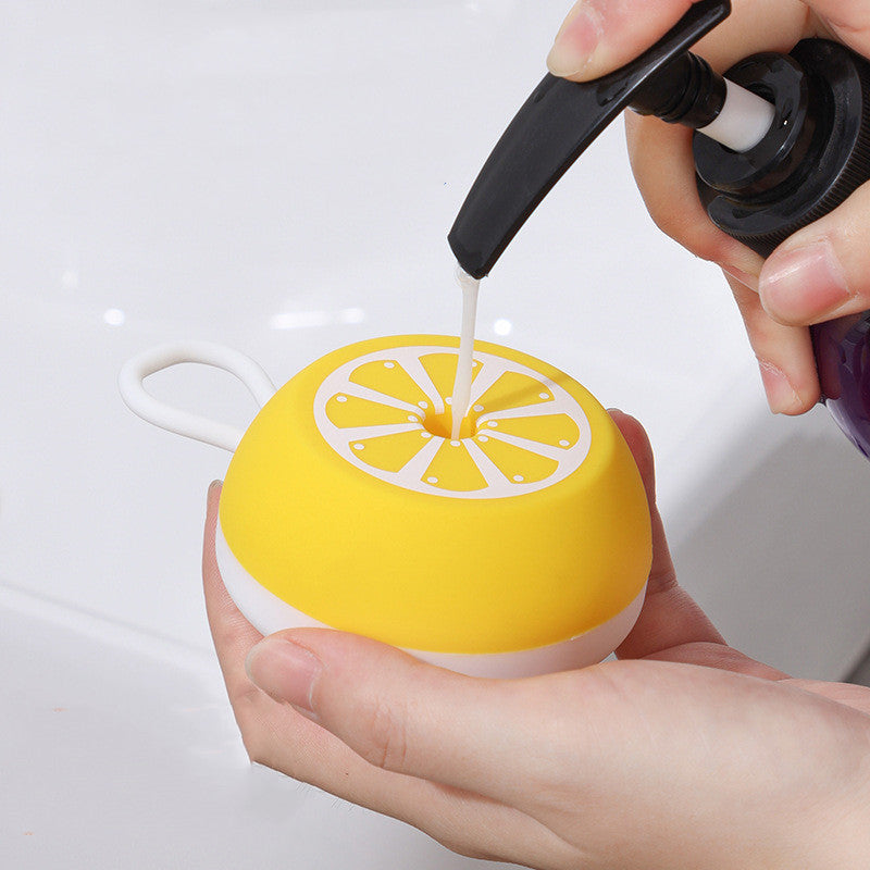 Pet 2 In 1 Silicone Bath Massage Grooming Brush Tool