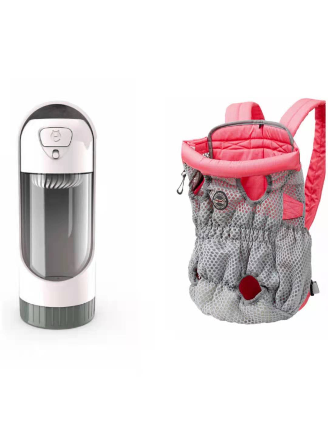 Portable Pet Carrier Backpack Breathable Mesh Shoulder Bag