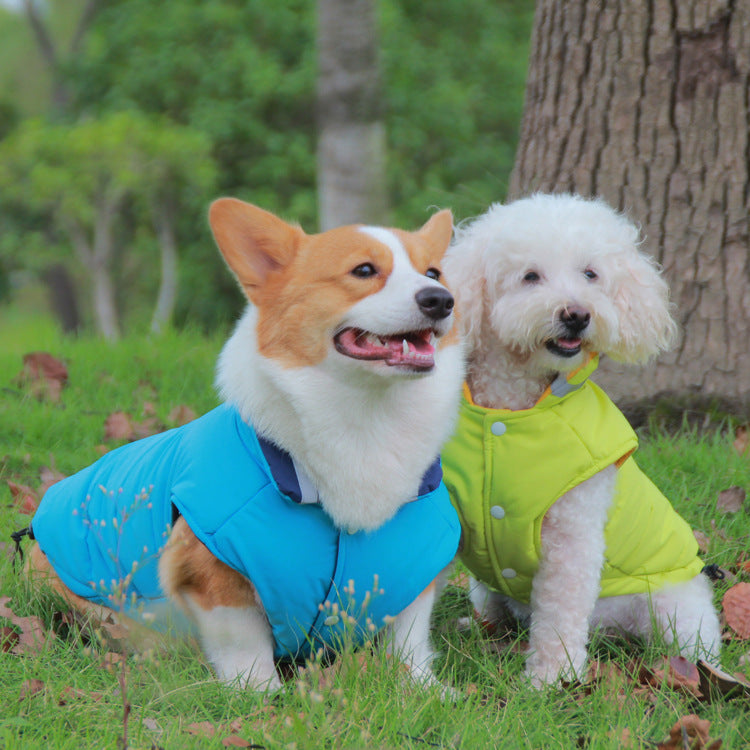 Pet Waterproof Thickened Reflective Outdoor Jacket Apparel