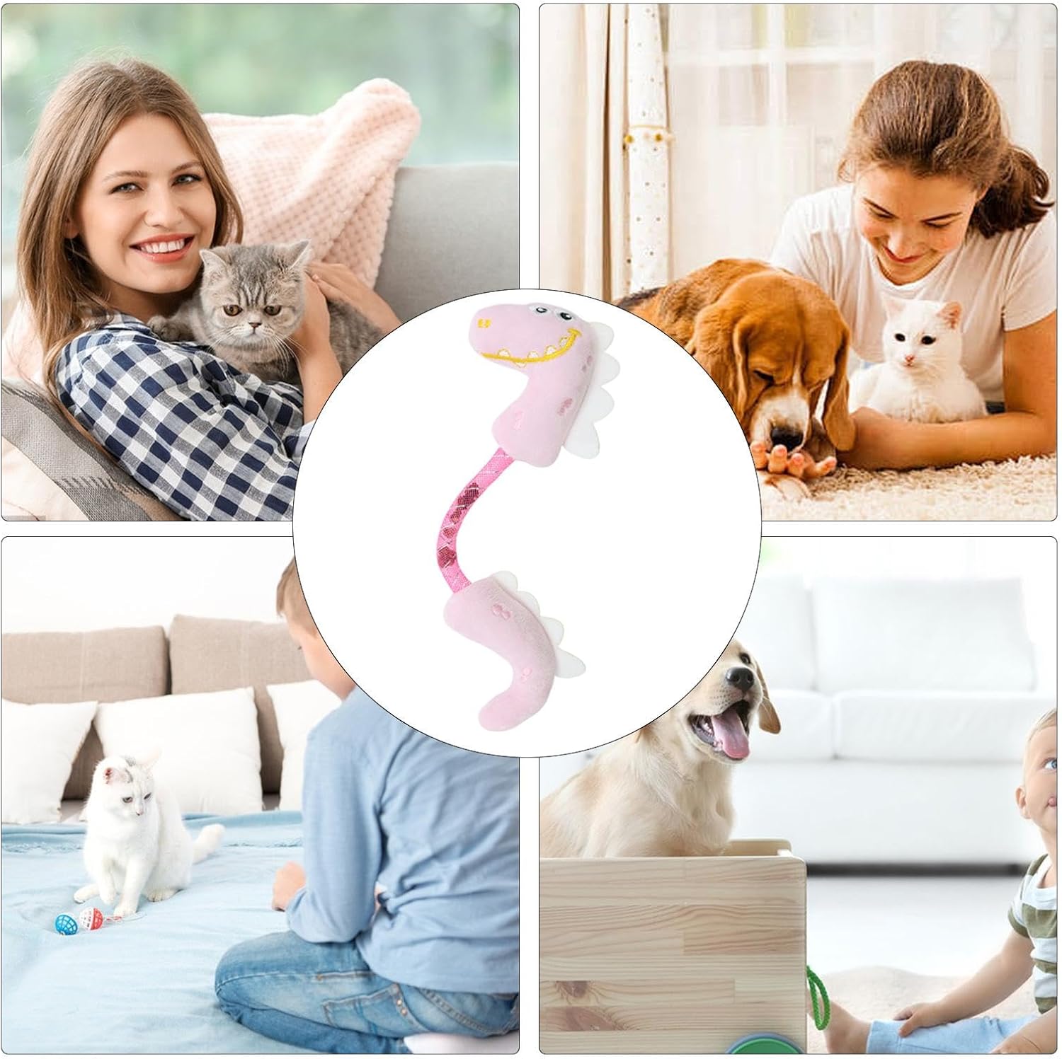 Pet Chew Rope Interactive Teeth Cleaning Toy