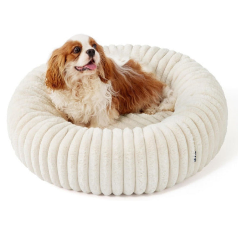 Pet High-Grammage Plush Round Winter Warm Sleeping Bed