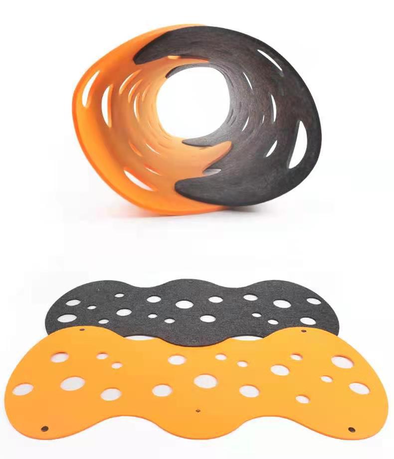 Pet Removable Felt Tunnel Toy For Interactive Play