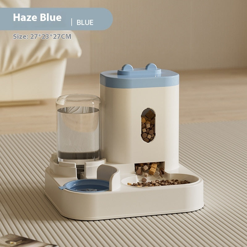 Pet Automatic Feeding And Water Dispenser Bowl System
