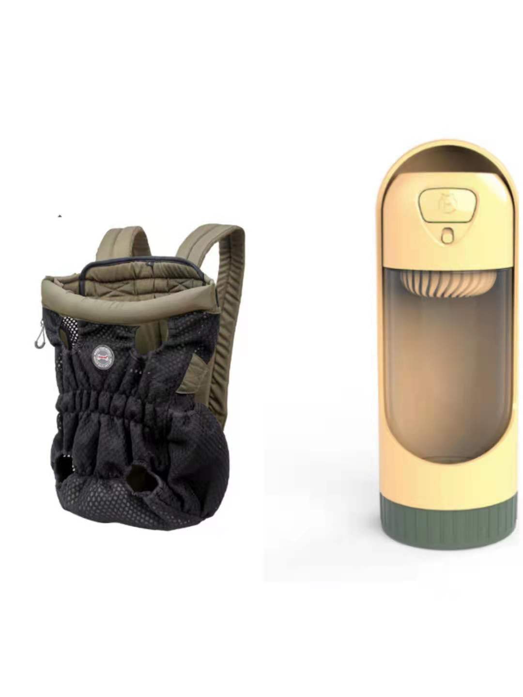 Portable Pet Carrier Backpack Breathable Mesh Shoulder Bag