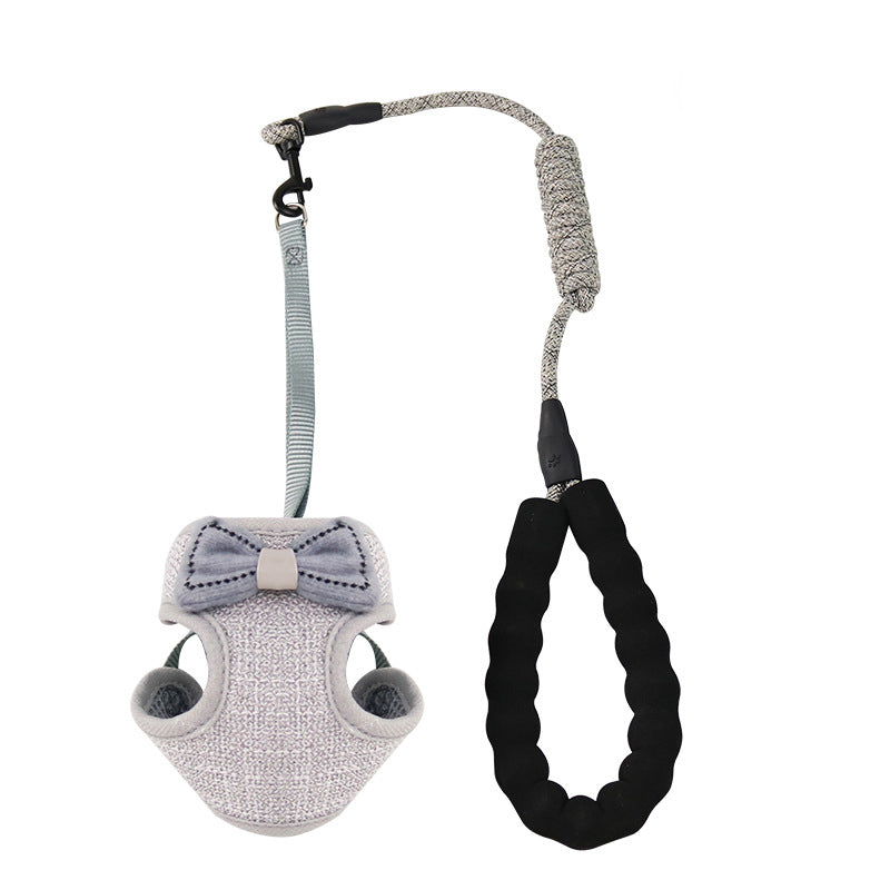Pet Chest And Back Control Harness Leash Set