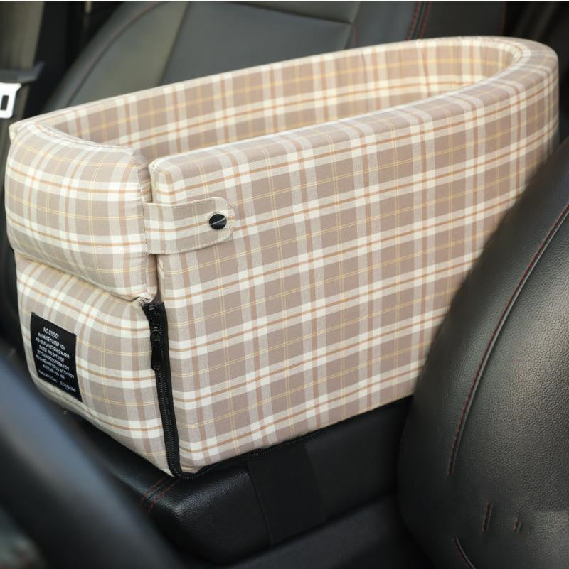 Portable Pet Car Seat Non Slip Booster Travel Carrier Bed