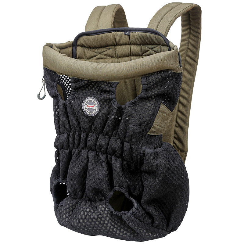 Portable Pet Carrier Backpack Breathable Mesh Shoulder Bag