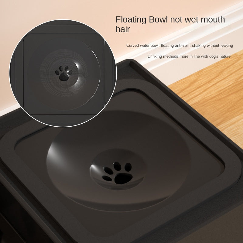 Pet Adjustable Height Double Bowl Feeding Stand System