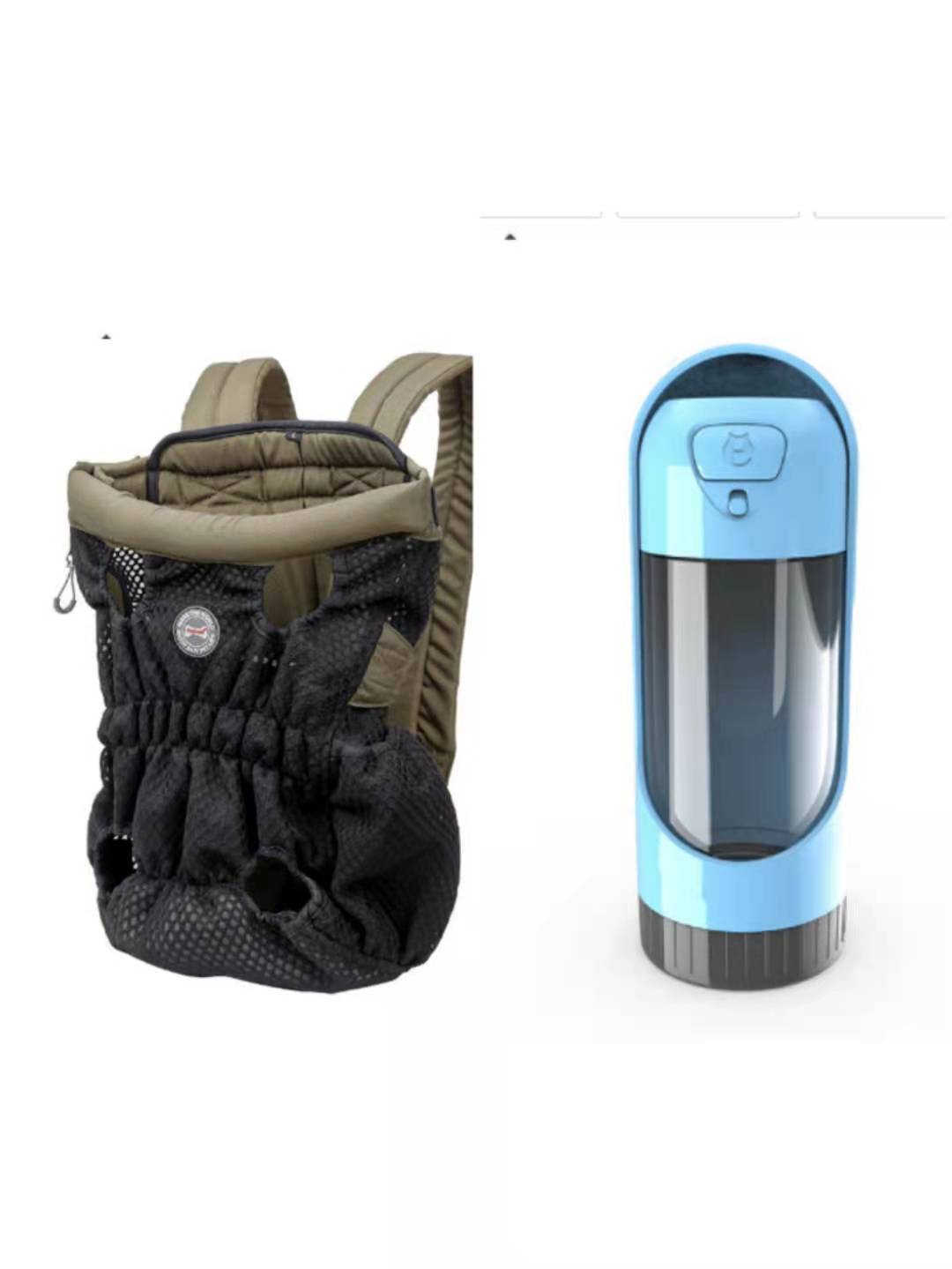 Portable Pet Carrier Backpack Breathable Mesh Shoulder Bag
