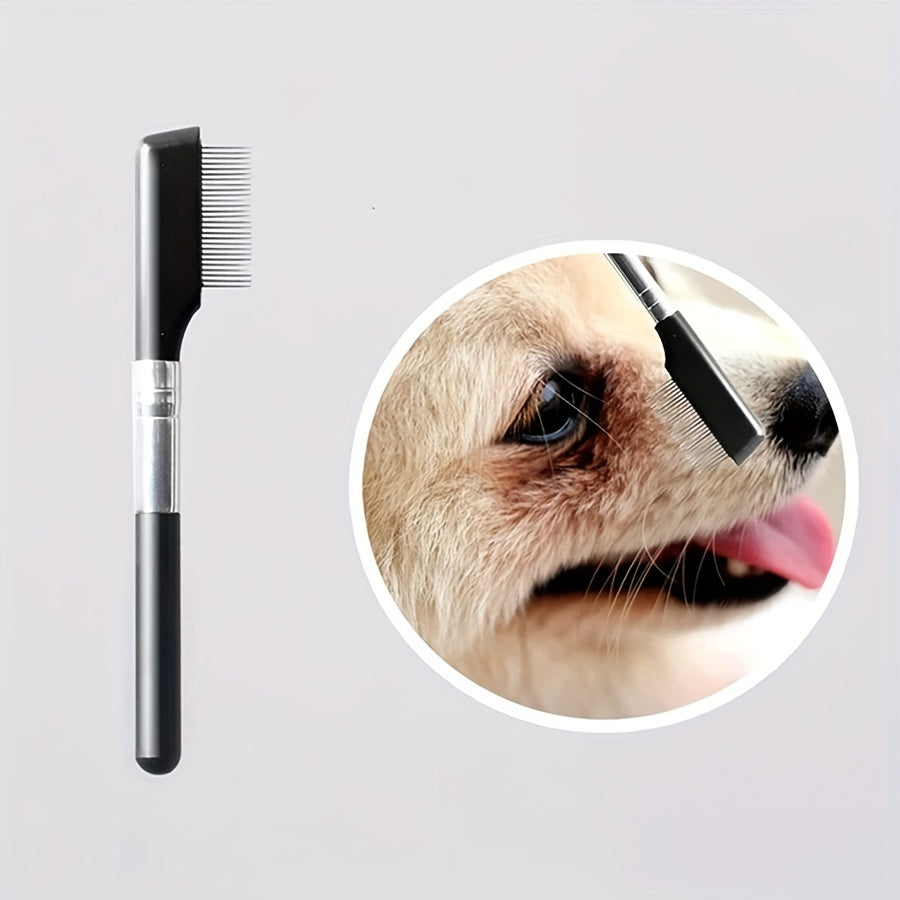 Pet Soft Eye Grooming Comb Tear Stain Remover Brush For Hair Care