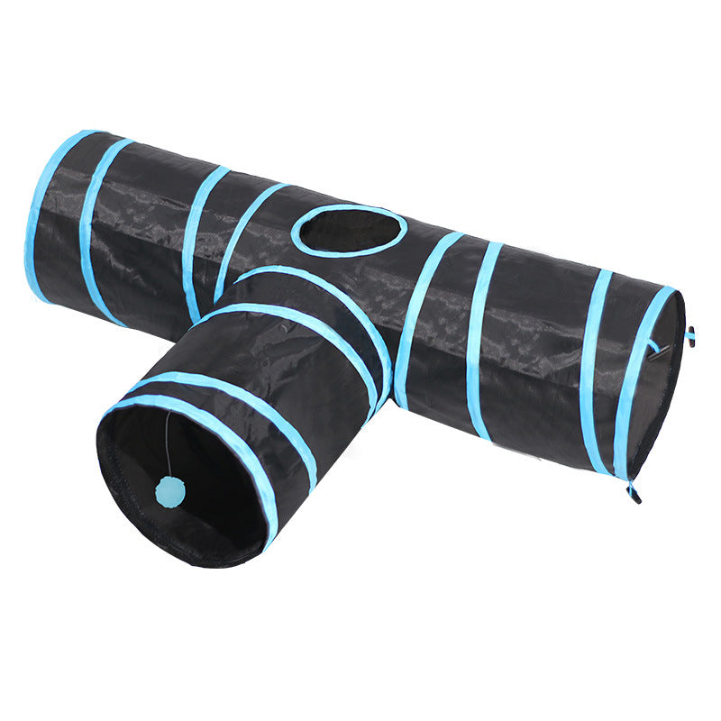 Pet Foldable Tunnel Climbing Path Toy